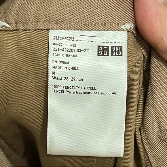 Ines de la Fressange x Uniqlo Easy Pants in BEIGE (see pics) - Picture 12 of 14